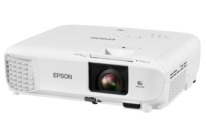 Proyector 3LCD Epson PowerLite 118 portátil XGA (1024 x 768) 4:3 LAN 3800 lúmenes Color Blanco