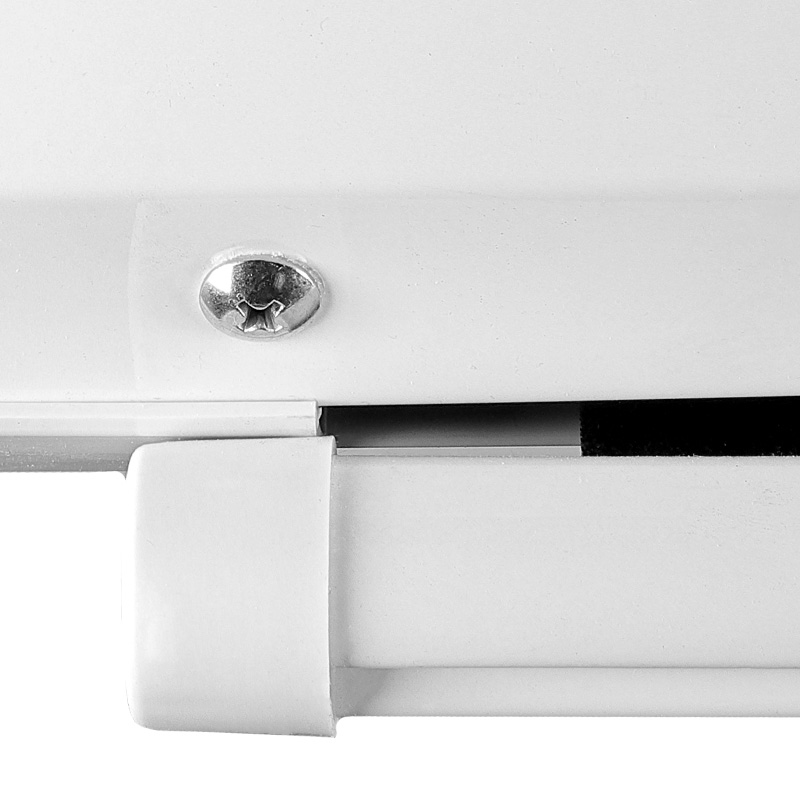 Pantalla de proyección Klip Xtreme KPS-302  instalable en el techo, instalable en pared - 86" (218 cm), 4:3, Matte Blanco - blanco