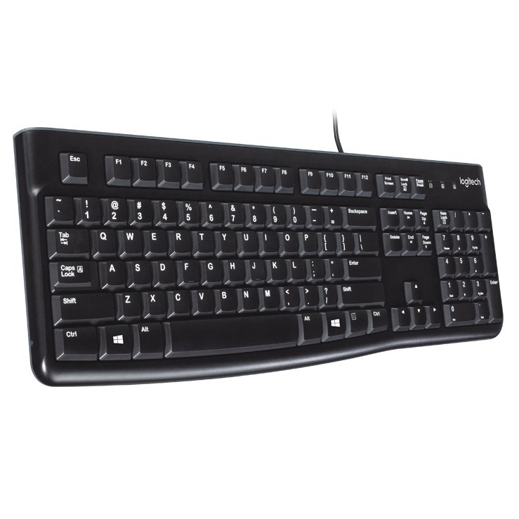 Teclado Logitech K120 USB en español USB Color Negro