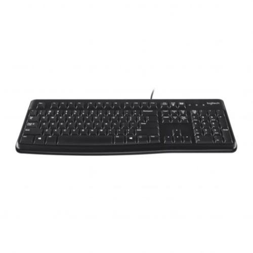 Teclado Logitech K120 USB en español USB Color Negro