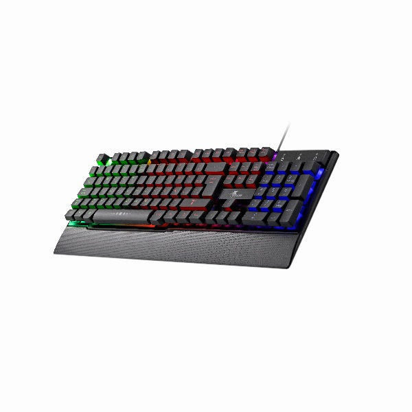 Teclado XTECH Chevalier Alámbrico Gaming LED Multicolor Negro Español