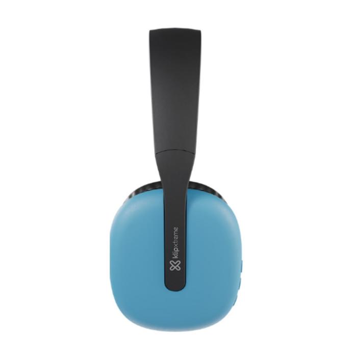 Audífonos Klip Xtreme KWH-010BL Conexión inalámbrica Para casa y Para Portable y Para 25Hrs Color azul