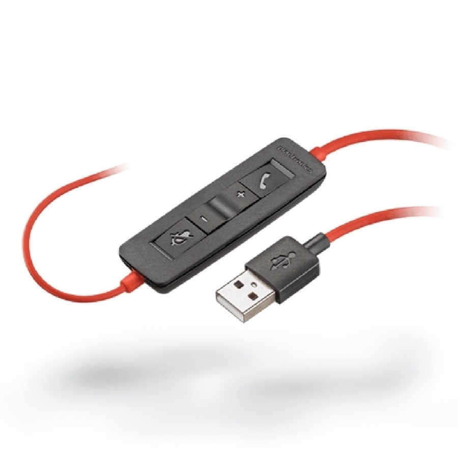 POLY - Headset - Wired - Blackwire 3220 Stereo USB-C He