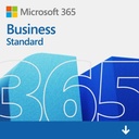Licencia Descarga Microsoft 365 Business Standard   de suscripción (1 año)  1 usuario (5 dispositivos)