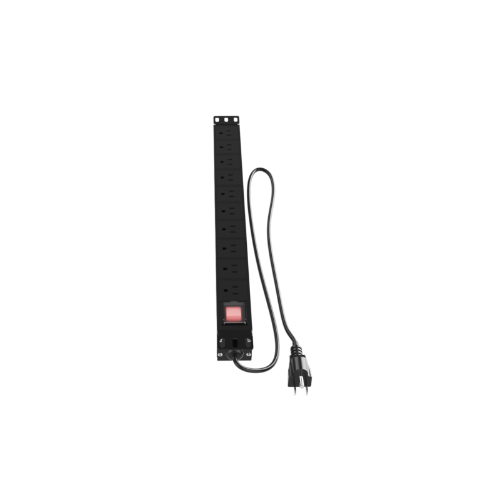 Nexxt Solutions Infrastructure - Power distribution unit - Rack-mountable - AC 110-125 V - 9 Tomas de Corriente - NEMA 5-15 15A 1U