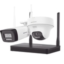 Hikvision - Network surveillance camera - 4MP H.265 One bullet + One tur