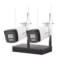 Hikvision - Network surveillance camera - 2MP H.265 TWO bullet WiFi NVS