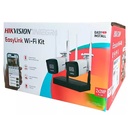 Hikvision - Network surveillance camera - 2MP H.265 TWO bullet WiFi NVS