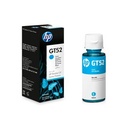 Tinta HP Cyan (GT52) HP Smart Tank 514, 517, 616, 500, 515, 519, 530, 533, 615, 618, HP Deskjet 5810, 5820, HP Ink Tank 115, 318, 319, 410, 415, 416, 418, 419, 455, 457, 450, 315