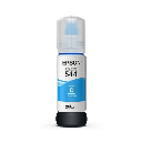 Tinta Epson Cian (544) de 65 ml L1110 L1210 L1250 L3110 L3150 L3160 L3210 L3250 L3251 L3260 L3560 L5190 L5290 L5590