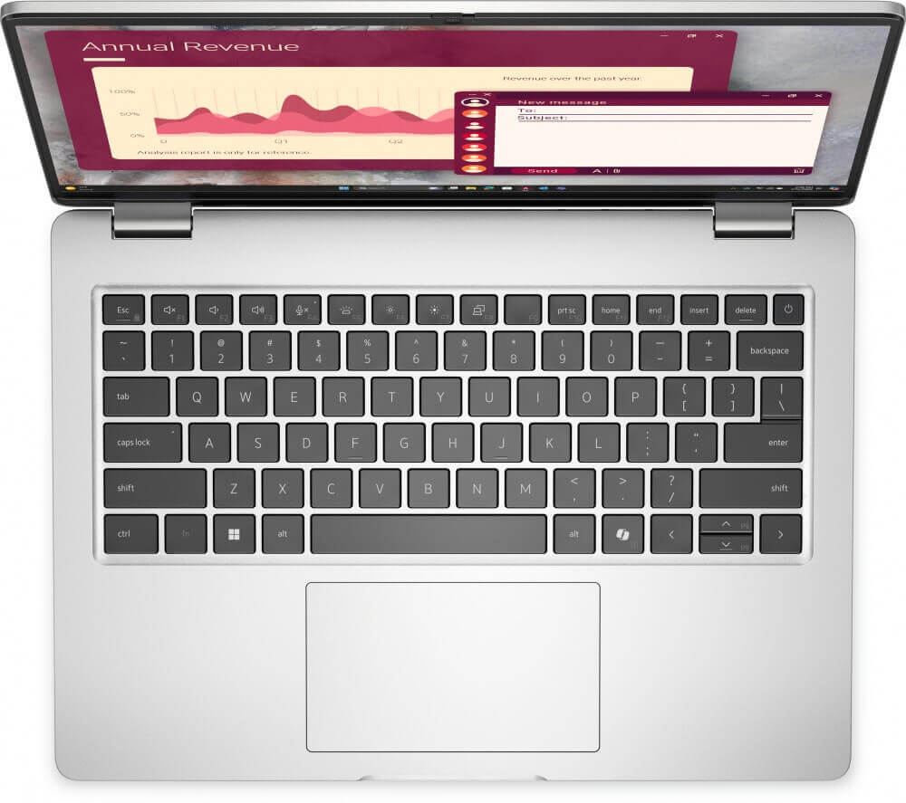 Dell Pro - Notebook - 14" - Intel Core Ultra 5 235U / 4.9 GHz - 16 GB - DDR5 SDRAM - 512 GB - Integrated Intel Graphics - Windows 11 Pro - 3-year warranty