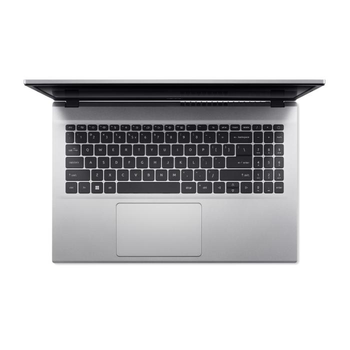 Laptop Acer A3 15" Intel Core i5 1235U 16 GB RAM 512 GB SSD Windows 11 Home color plateado.