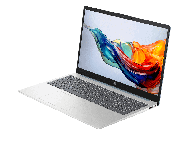 Laptop HP 15-fc0272la - de 15.6" - AMD Ryzen 7 7730U / 4.5 GHz - 16 GB - LPDDR5 SDRAM - SSD - AMD Radeon - Windows 11 Home - Blue - Spanish