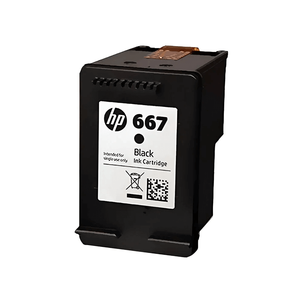 Tinta HP Negro (667)Deskjet Ink Advantage 6000, 6400,1200,2300,2700,4100