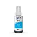 Tinta Epson Cyan (T673) de 70ml. L800 L805 L810 L850 L1800