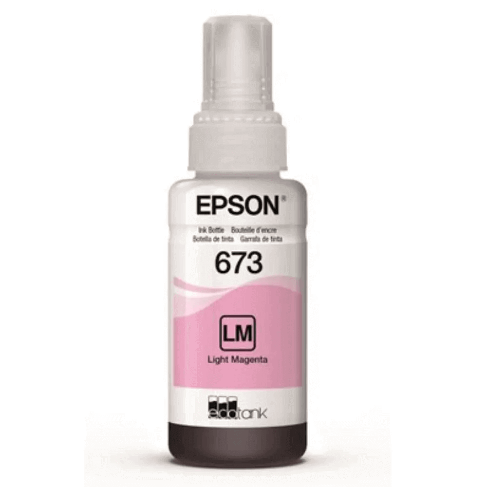 Tinta Epson Magenta Light (T673) de 70ml. L800 L805 L810 L850 L1800