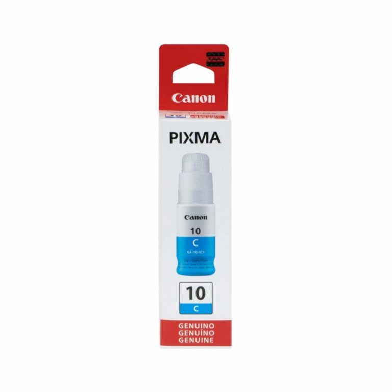 Tinta Canon Cyan (GI-10) de 70 ml para G5010, G5011, G6010, G6011