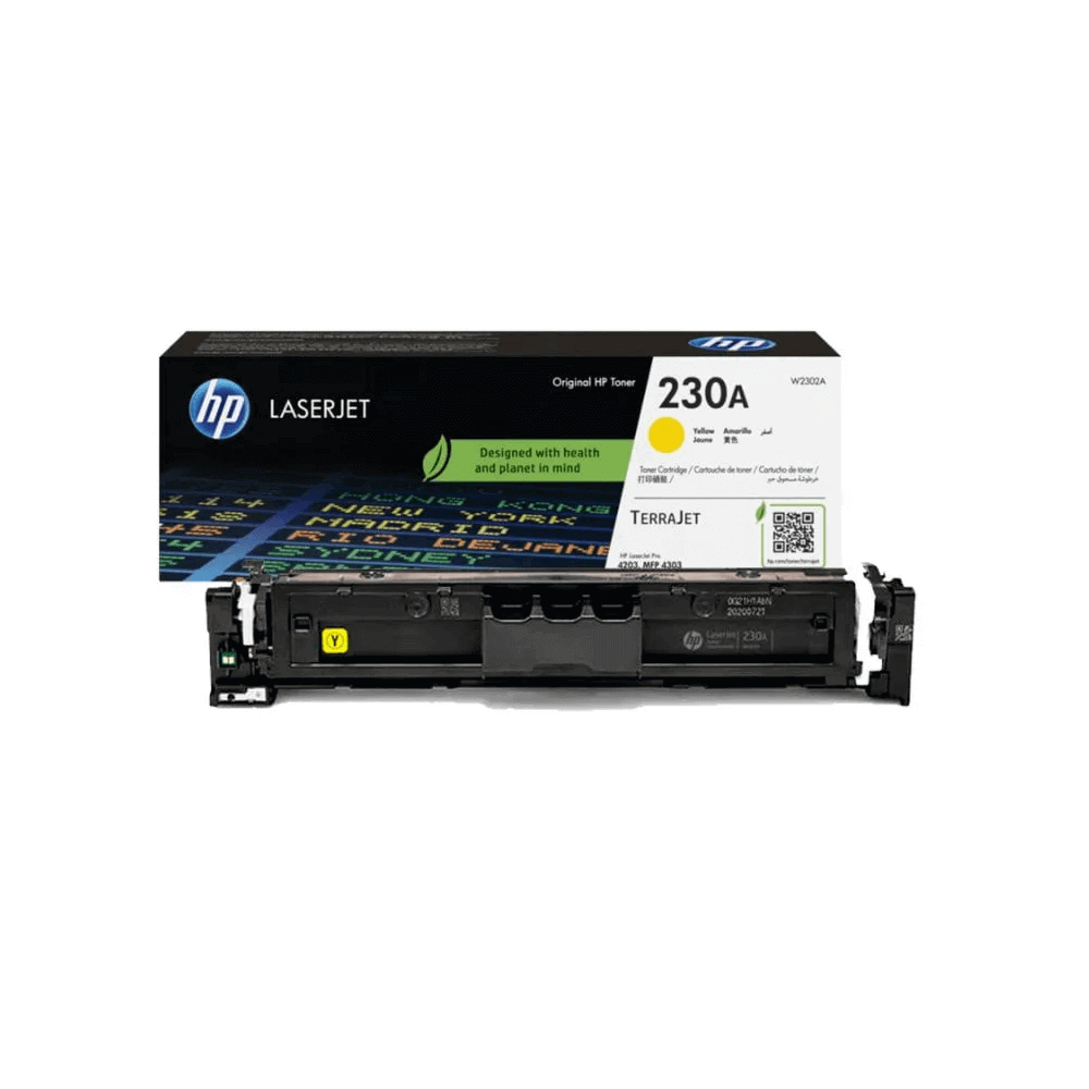 Tóner HP Amarillo 230A (W2302A) LaserJet Pro MFP 4301, MFP 4303