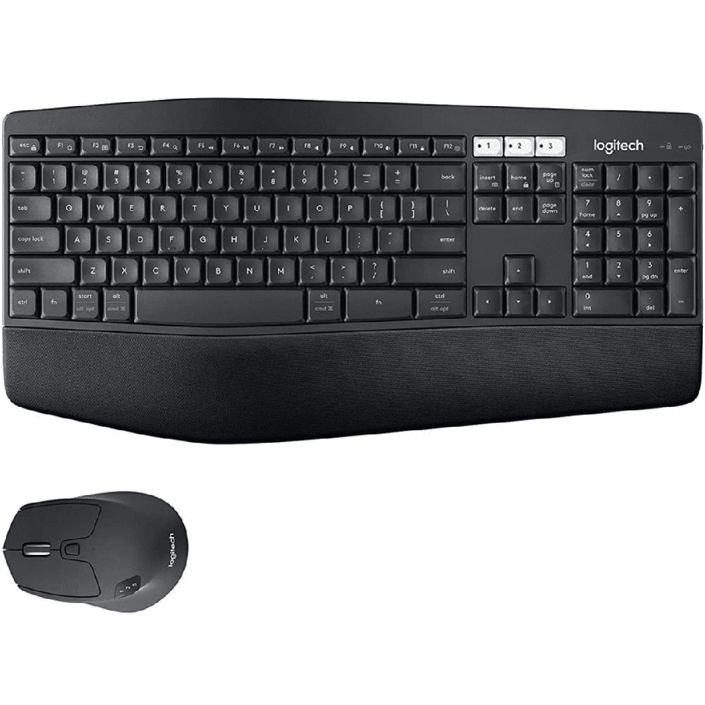 Teclado y Mouse Logitech MK850 Español, Inalámbrico, 2.4 GHz - Negro