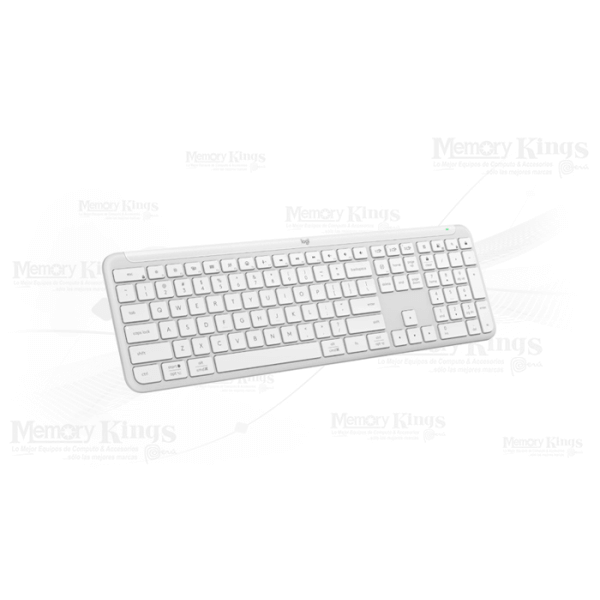 Teclado-Logitech - Español - Blanquecino - 920-012593