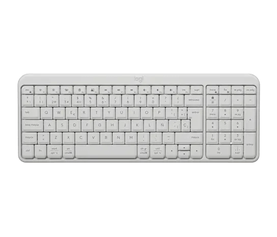 Teclado Logitech K250 Bluetooth Blanco