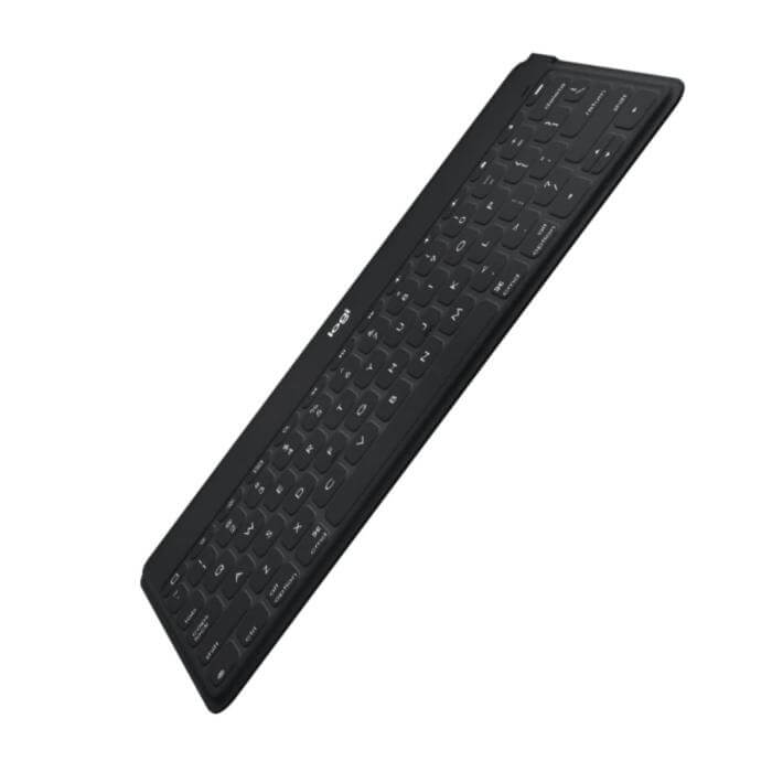 Teclado Logitech Bluetooth Keys-To-Go - impermeable - negro - para Apple iPad; iPhone; Apple TV