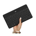 Teclado Logitech Bluetooth Keys-To-Go - impermeable - negro - para Apple iPad; iPhone; Apple TV