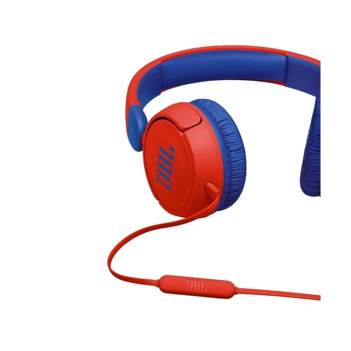 Auriculares JBL - JR310 - Para Componentes electrónicos portátiles / Para Tablet - Cableado - Rojo