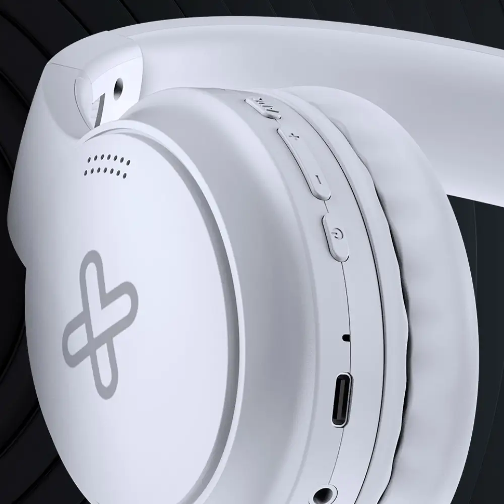 Auriculares Klip Xtreme - KNH-300WH - Para Home audio - Wireless - ANC - 32Hr - White