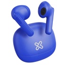 Auriculares Klip Xtreme - KTE-007BL Inalambricos - Para Audio en casa / Para Electronicos portables / Para Tablet / Para telefono Celular - Inalambrico - Touch - 26Hrs Blue