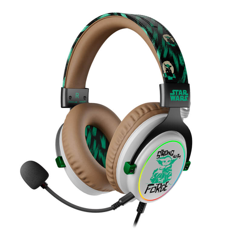 Auriculares Primus Gaming  Para Game console / Para Home audio / Para Portable electronics / Para Tablet / Para Cellular phone - Wired - Grogu Headset