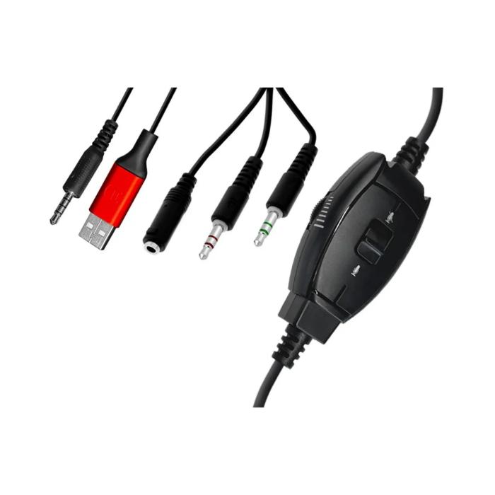 Auriculares Primus Gaming Para Game console / Para Home audio / Para Portable electronics / Para Tablet / Para Cellular phone - Wired - Dark Side Headset