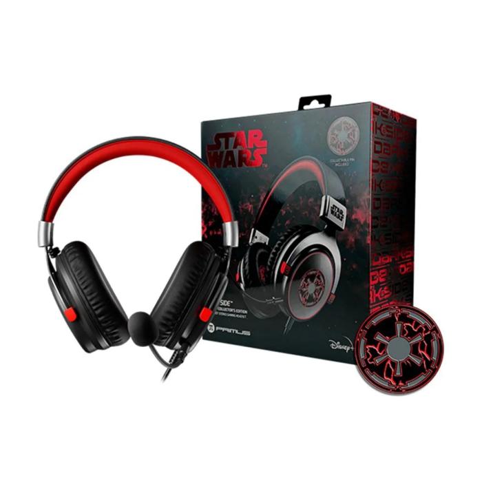 Auriculares Primus Gaming Para Game console / Para Home audio / Para Portable electronics / Para Tablet / Para Cellular phone - Wired - Dark Side Headset