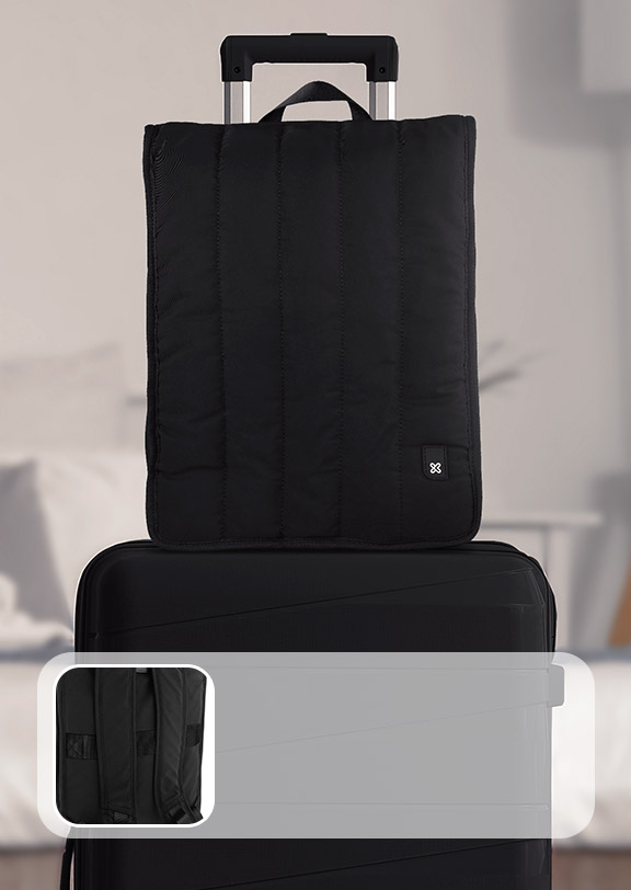 Klip Xtreme - Notebook carrying backpack - 14" - Black - Water repellent KNB-720