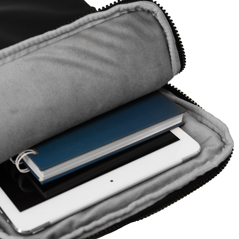 Klip Xtreme KTS-500 - Shoulder bag - Black - 12in Tablet Sleeve