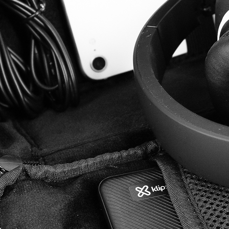 Klip Xtreme Klipxtreme KTO-300 - Case - Black - Tech Organizer