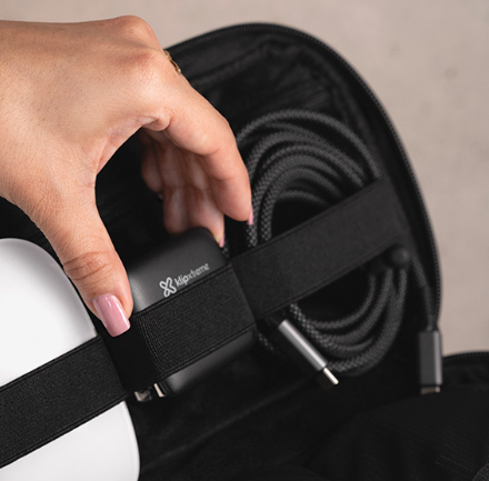 Klip Xtreme Klipxtreme KTO-350 - Case - Black - Tech Organizer