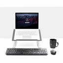 Base Soporte Ajustable Ergonomica para Ordenador Portatil StarTech.com, de Servicio Pesado