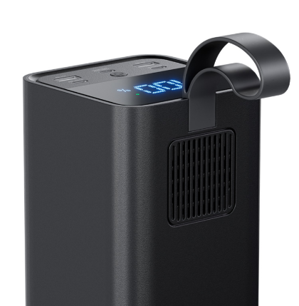 Klip Xtreme - Power bank - 24 pin USB-C - 2 x 4 pin USB Type A / 3 x 24 pin USB-C - Lithium polymer - Para Universal - 100W 50.000mAh