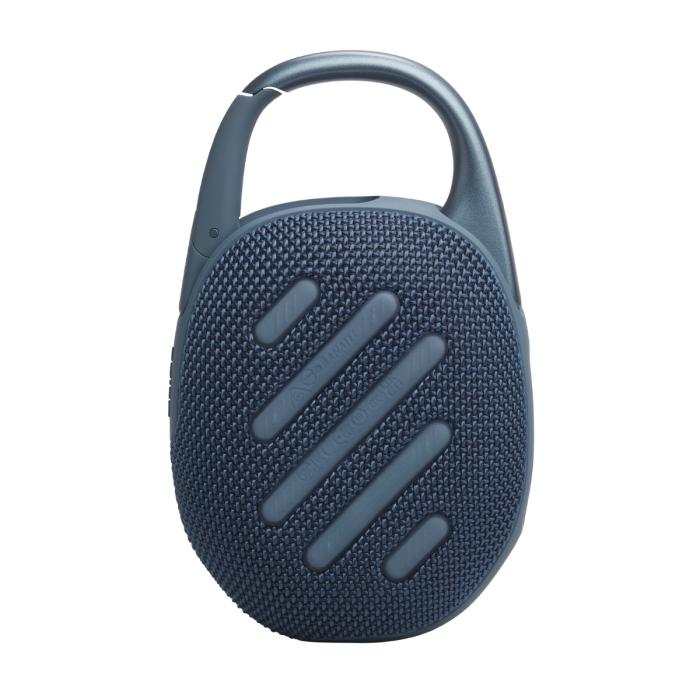 Bocina JBL Clip 5 - Portátil - inalámbrico - Bluetooth - controlado por aplicación - 7 vatios - azul