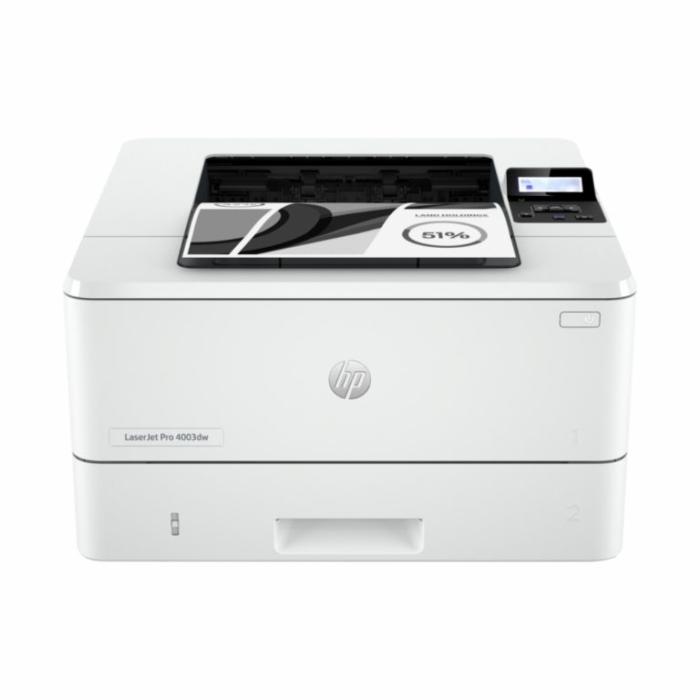 Impresora HP LaserJet Pro 4003dw impresión blanco y negro conexión Wi-Fi USB y Ethernet para equipos de trabajo grandes