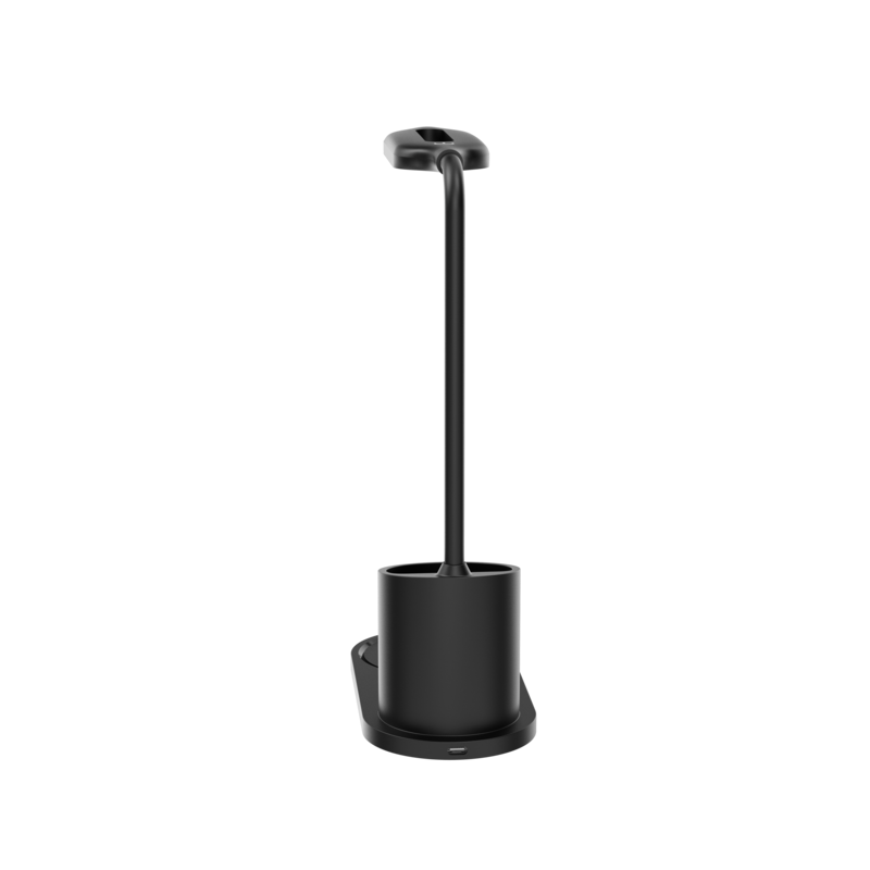 Lámpara LED de escritorio Xtech - con portalápices y base de carga inalámbrica