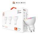 MM105NXT79 NHB-C3103PK Bombilla LED inteligente Wi-Fi Nexxt Solutions 110v multicolor 3PK MR16 40 watts multicopy guatemala