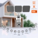 Cámara con reflector de doble lente Smart Wi-Fi