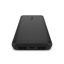 Cargador portátil  Belkin -  10,000 mAh 3 Puertos + Cable USB-A a USB-C - Negro
