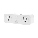 NHP-D610 MM105NXT37 Enchufe inteligente Wi-Fi Nexxt Solutions 2 tomacorrientes y 2 puertos USB multicopy guatemala