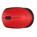 Mouse Inalámbrico para Computadora Logitech M170 color rojo_negro 910-004941 multicopy guatemala