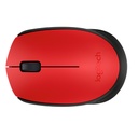 Mouse Inalámbrico para Computadora Logitech M170 color rojo_negro 910-004941 multicopy guatemala