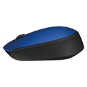Mouse Logitech M170 diestro y zurdo, inalámbrico, 2.4 GHz, receptor inalámbrico USB, azul