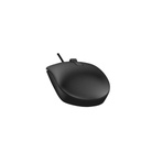 Mouse Dell MS116  óptico - 3 botones  - cableado - USB - negro - para Chromebook 3120; Latitude 3301, 5300, 5401; Precision Mobile Workstation 3540, 5520